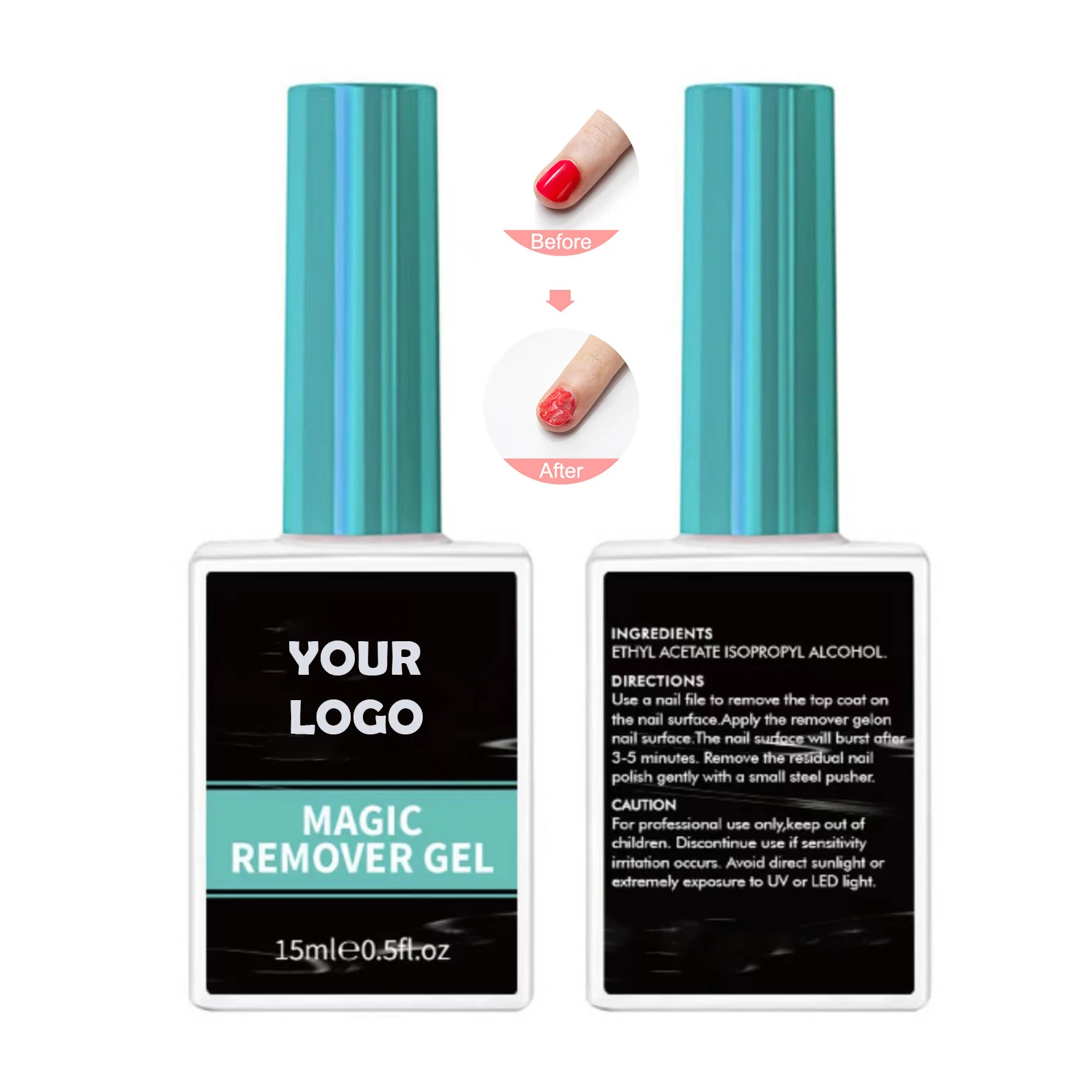 Wholesale Professional Removable Nail Polish 15ml Magic Gel Nail Polish Remover