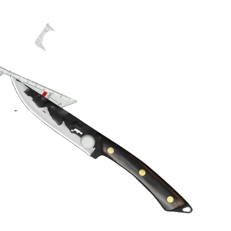 AGJQ Amazon новый дизайн 3cr13 5 дюймов нож сантоку кухонный нож резка овощей мяса