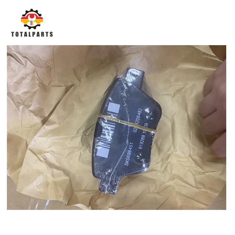 OEM 6RU698151A 5K0698451 7L0698451E Auto spare parts car carbon ceramic disc front brake pad