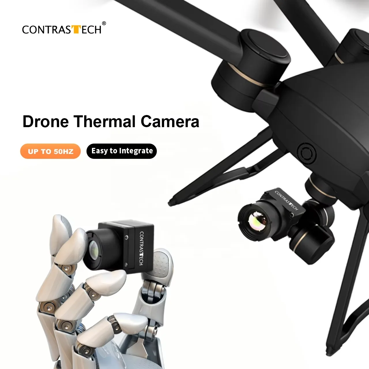 Manufacturer Sale Observation640 * 512 0.3MP 25Hz hyperspectral Camera mini LWIR camera VOx detector for drone security