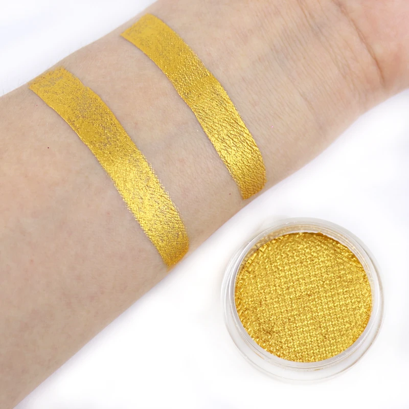 3g private logo professional water based mica pearly color body painting supplies washable Face Body Paint for kids