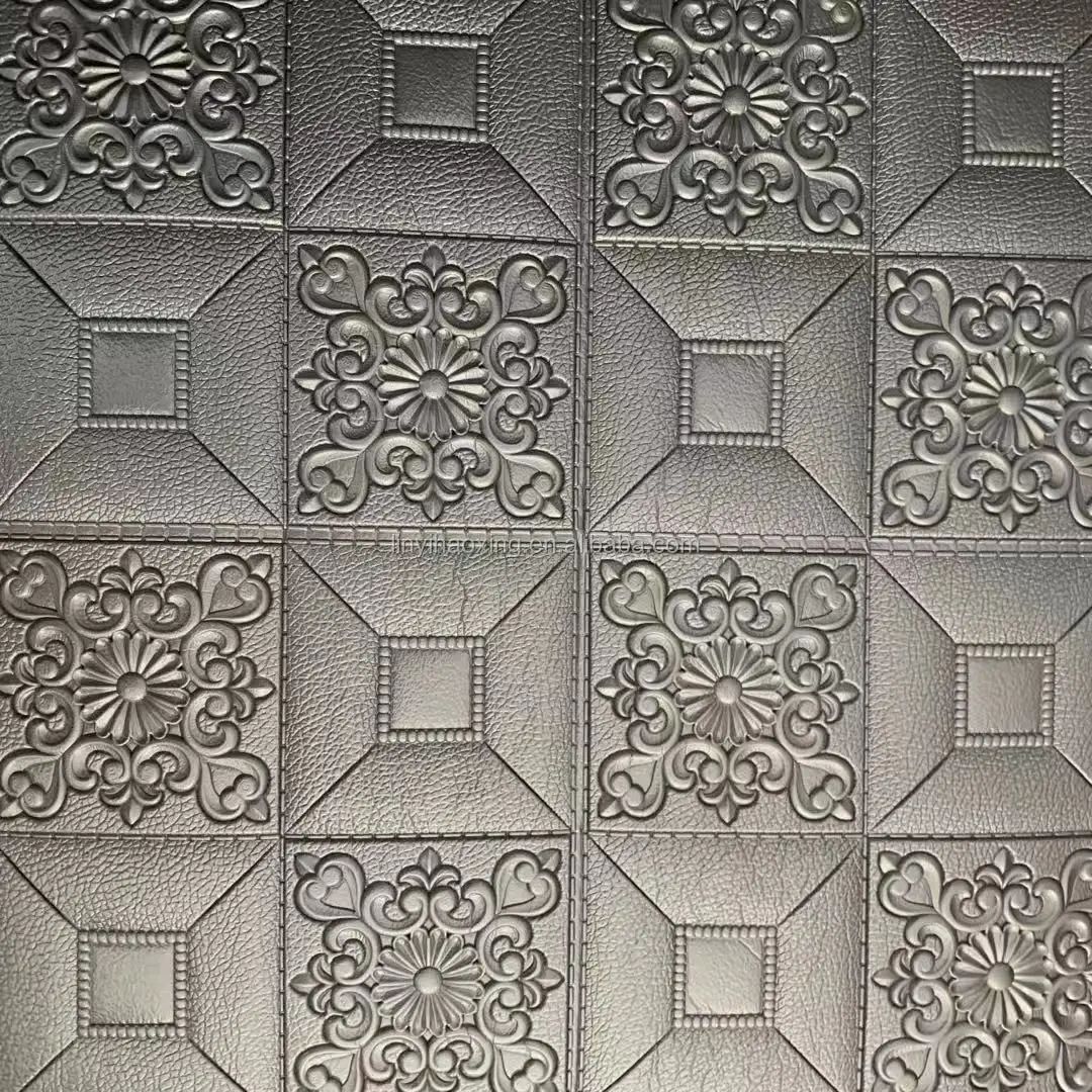 Interior home decoration waterproof wall sticker 3d wall sticker foam tile