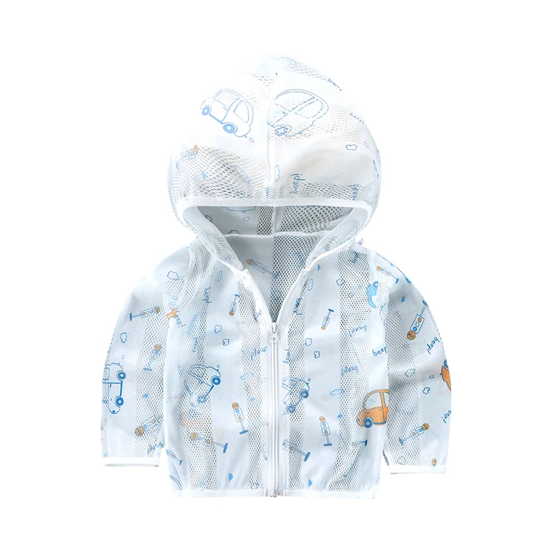 Outdoor Anti-UV  kids Sun-Proof Skin Clothing Sunscreen Wear Children kids boys girls Sun Protection Clothing