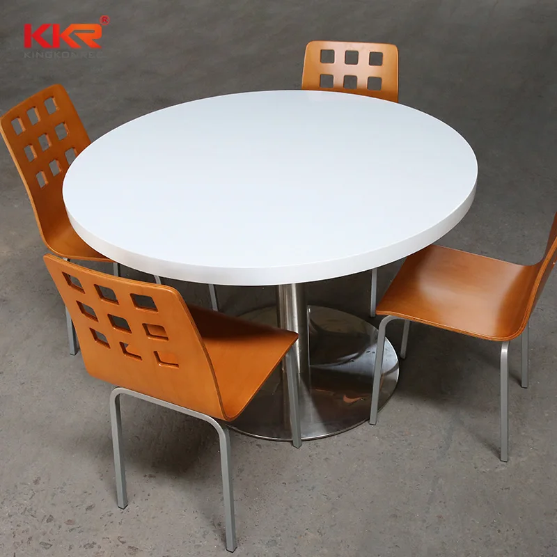 
KKR Custom design kids study table / solid surface stone office work table 
