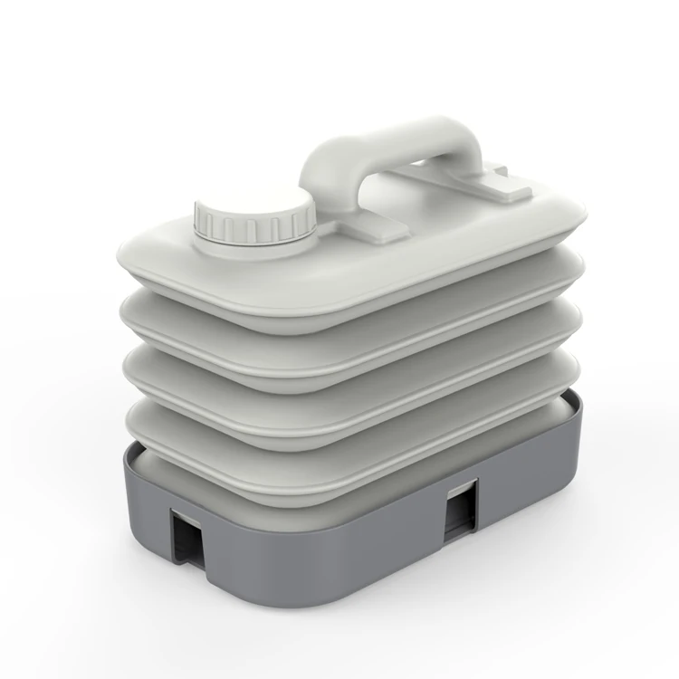 Portable Foldable Water Tank BPA Free ABS Plastic Water Carrier for Hiking Camping Picnic Travel BBQ