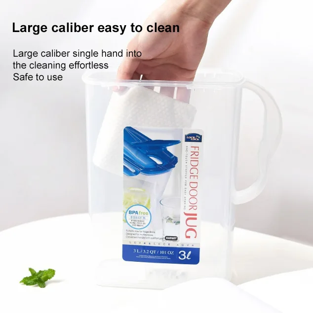 Juice Pitcher, Jug, Plastic Pot, Pitcher for Refrigerator