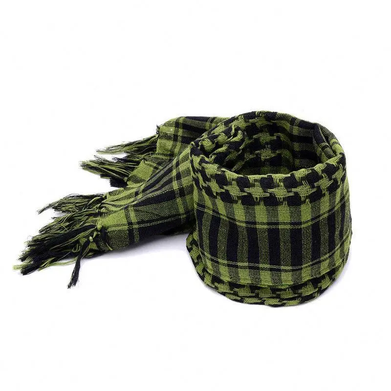 Factory Make 100% cotton shemagh/keffiyeh arab shemagh military multy colour shemagh scarf
