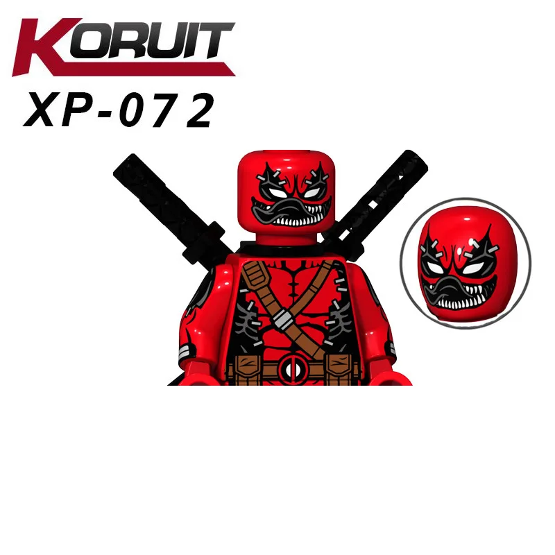 KT1010 Super Heroes Spider Man Plastic Dolls Building Blocks Mini Action Figures Kids Educational Toys