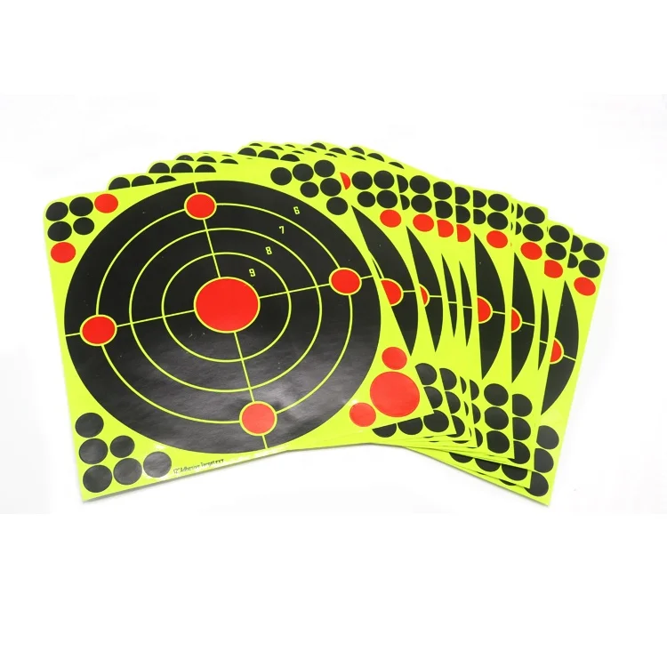 All Kinds of Hunting Training Target Paper Sticker Splatter Reactive Targets