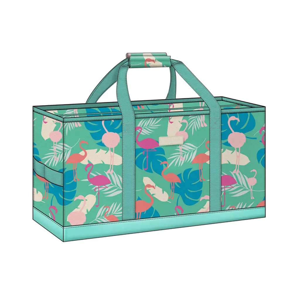 wholesale Large Capacity Canvas Beach Bags Canvas Beach Tote Bag With Zipper