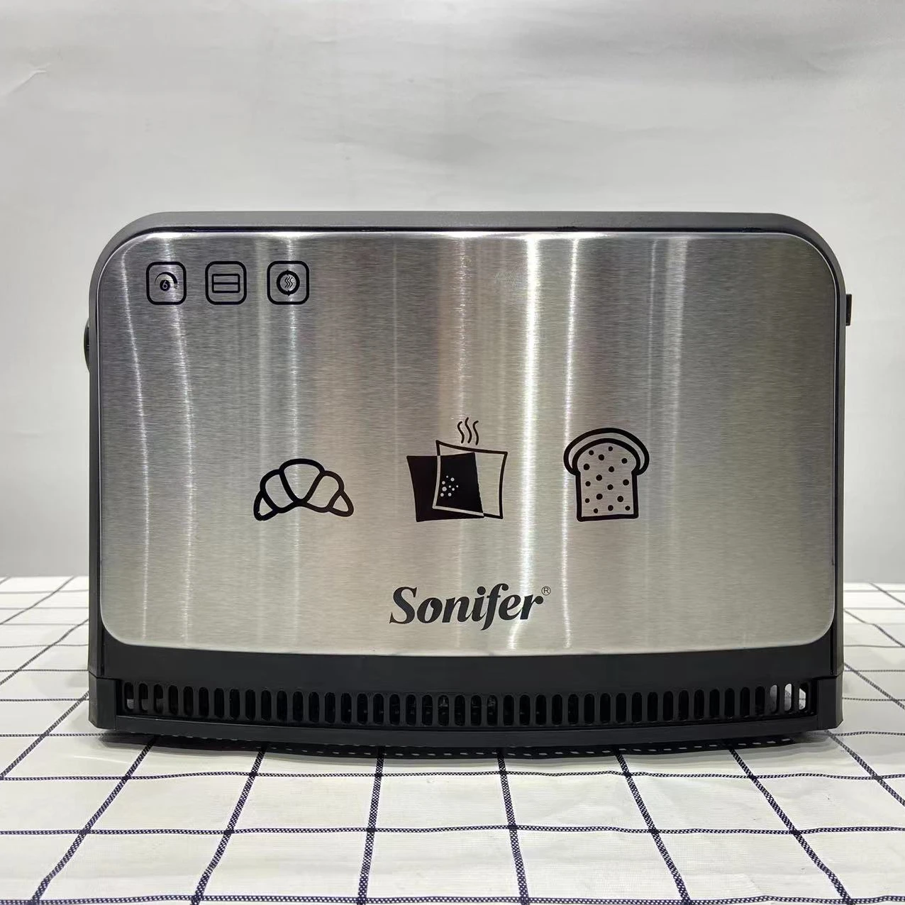 Sonifer SF-6088 высокое качество производитель многофункциональный небольшой 2 срез Электрический pop up аутоматическая сэндвичница