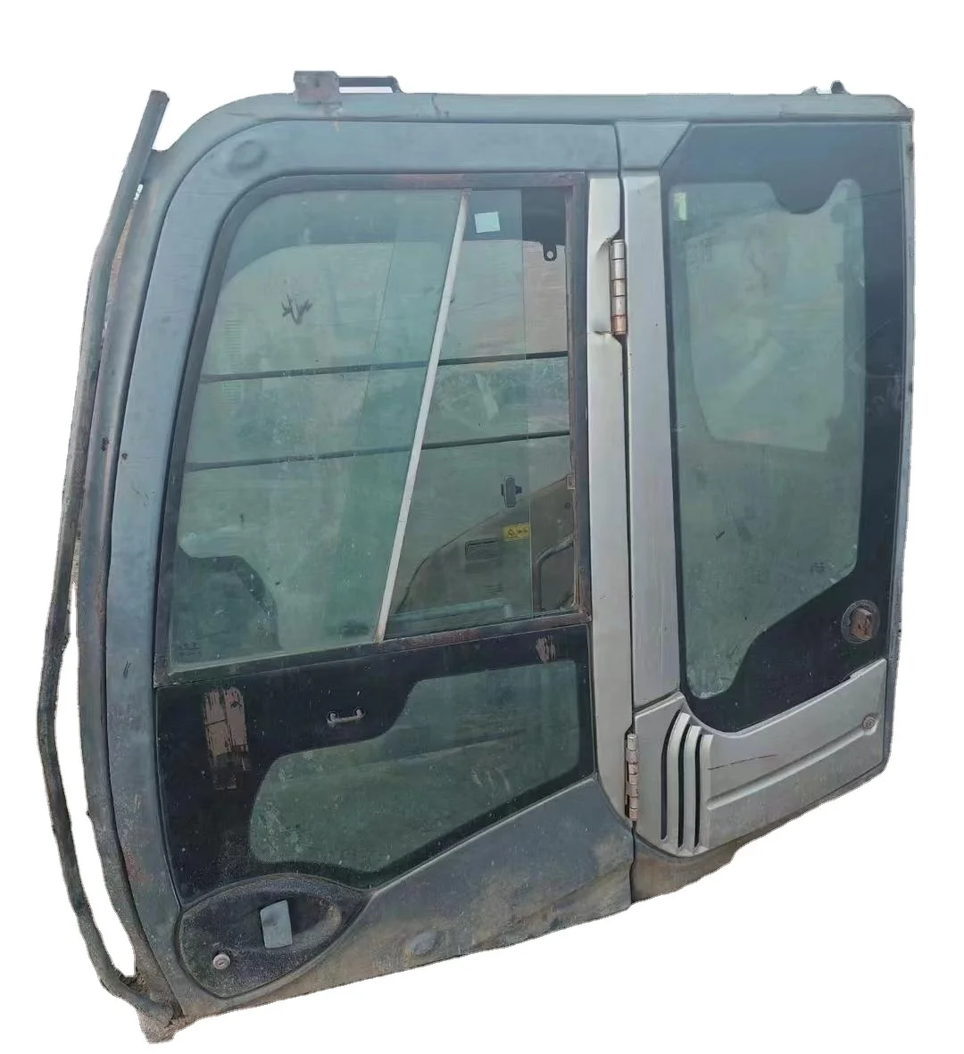 Используемая оригинальная zx210-3 Кабина водителя двери кабины для экскаватора Hitachi