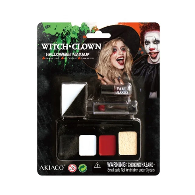 Body Art adult kids halloween non toxic safe easy joker lion liquid cream  face painting crayons sets