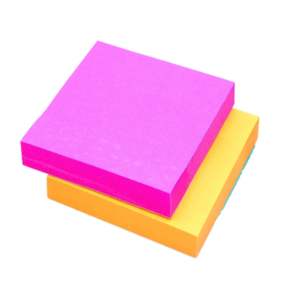 100 листов самоклеящийся блокнот с липкими школьные канцелярские принадлежности заметки Закладка для книги самоприклеивающаяся этикетка Ежедневники блокнот