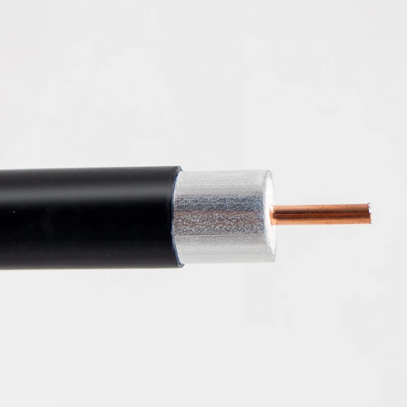 Customization communication rf cable 500T 75 ohm coaxial cable CCA conductor antenna cable for cctv