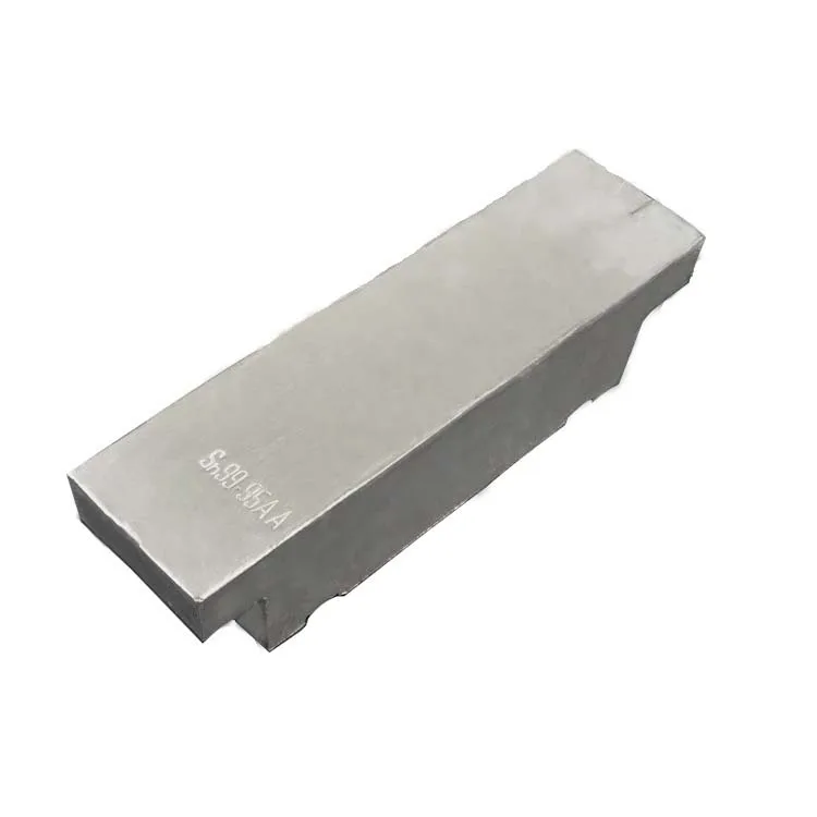 China manufacturer supply high quality 99.90 99.95 99.99 tin ingots