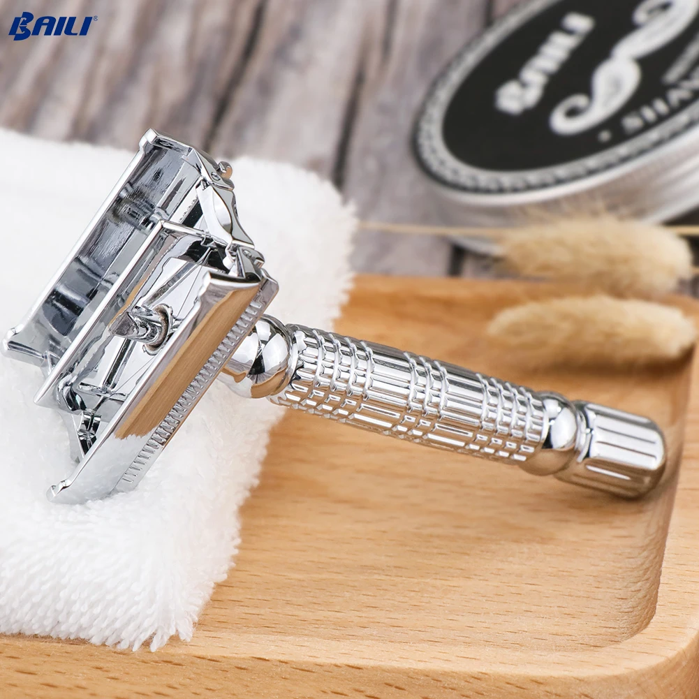 Razor new design Butterfly Style Metal Double Edge Safety Shaving Razor