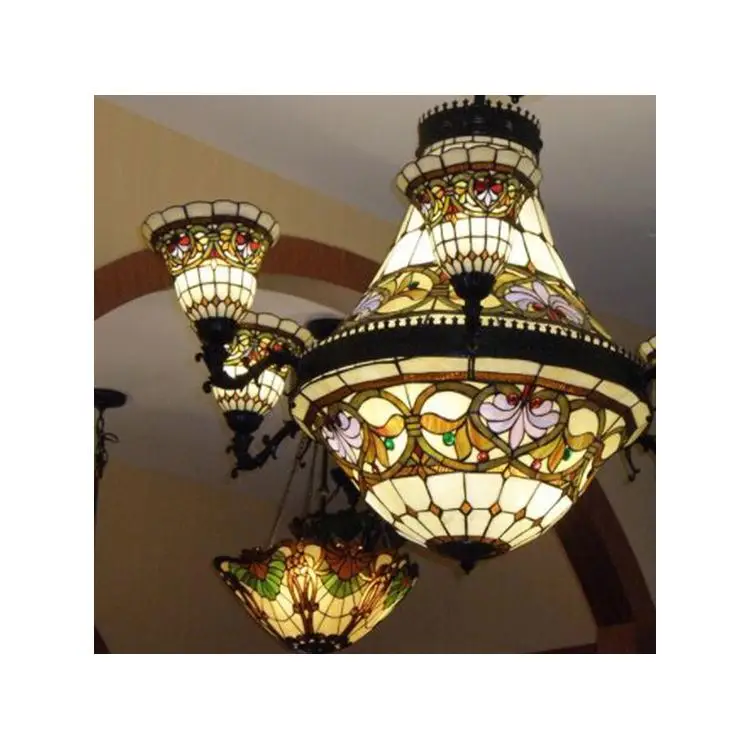 Stained Glass Ceiling Dome tiffany Glass Skylight for Ceiling Roof