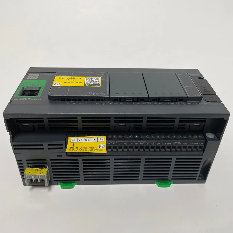 New OrigiOne M241 programmable logic controller TM241CE40U CPU module integrated with Ethernet port 40 points IO for Schneider