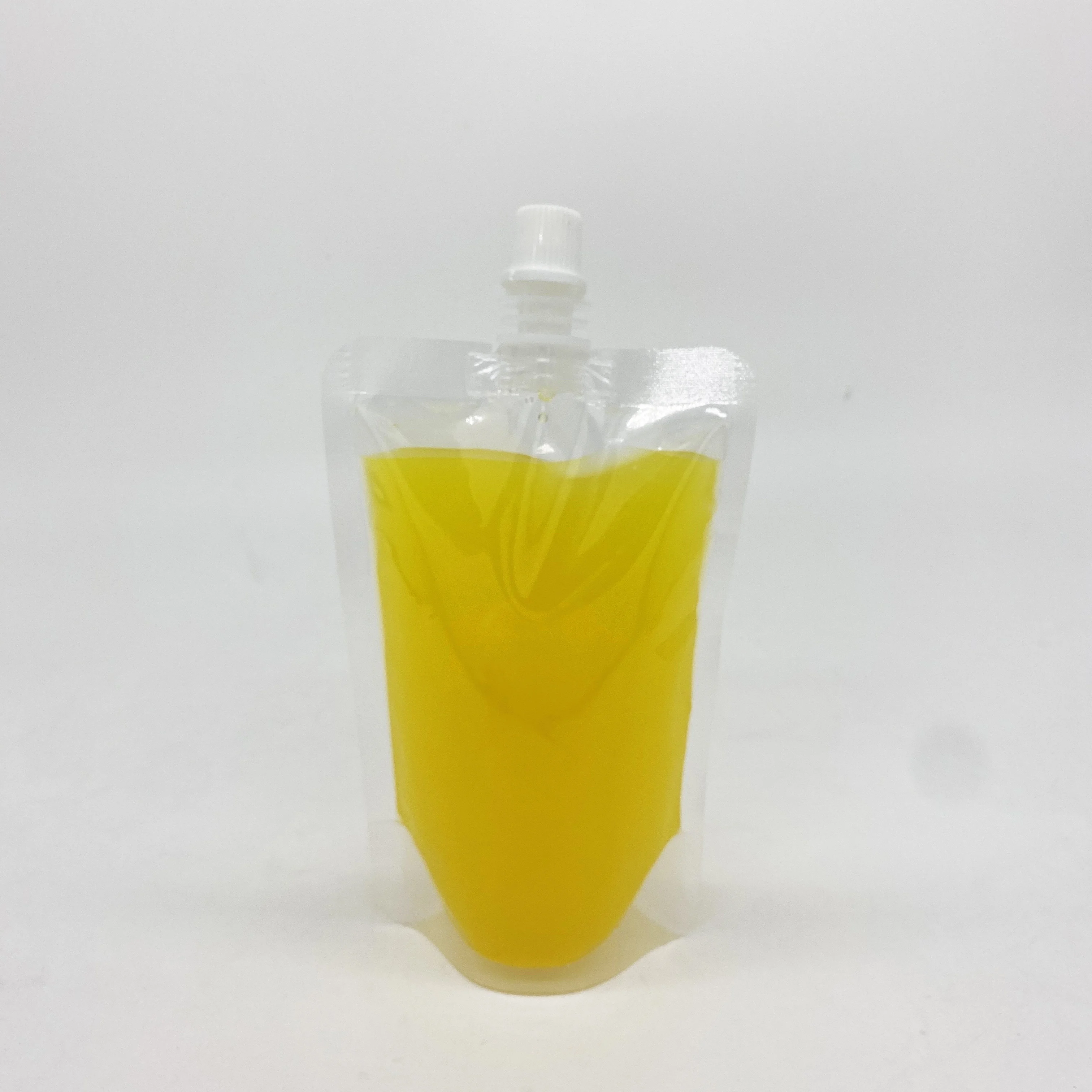200ml/ 250ml /500ml High-quality beverage bags with pouch doypack for juice clear plastic bag
