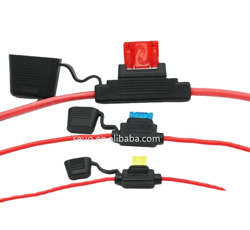 Waterproof In Line ATO/ATC fuse holder Mini standard blade auto 12V Car Add a circuit Fuse Tap ATM ATC In stock