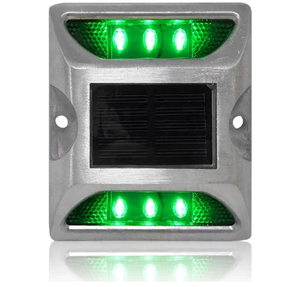 Solar Aluminum Road Stud Metal Reflectors Super Capacitor Road Stud