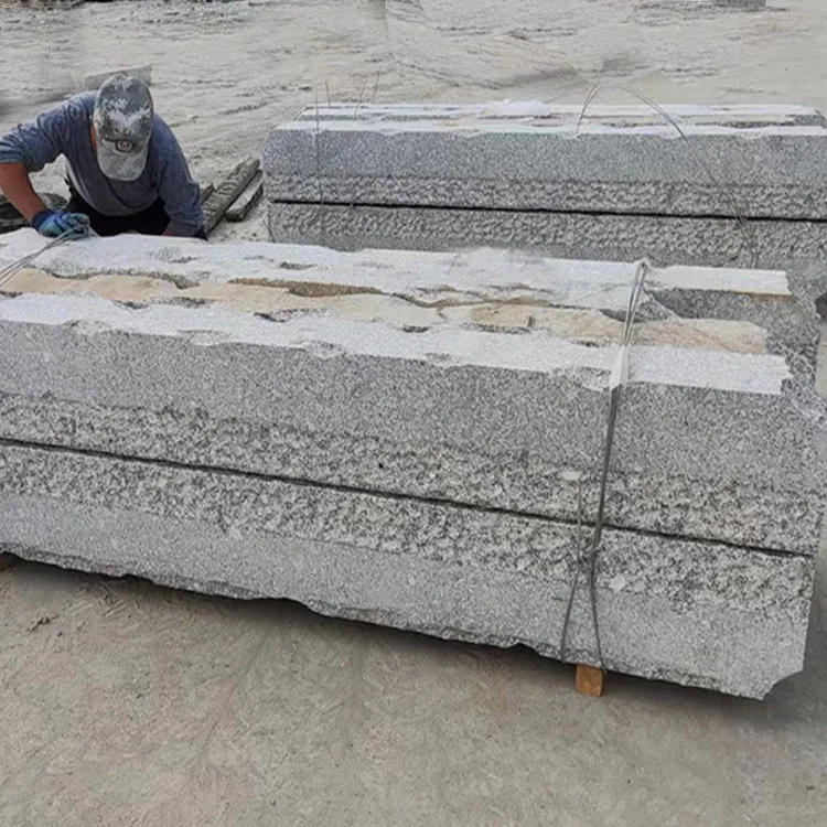Low Price cheap Granite finland style Kerbstone v22 v17 Natural Grey Granite road stone Use For Outdoor