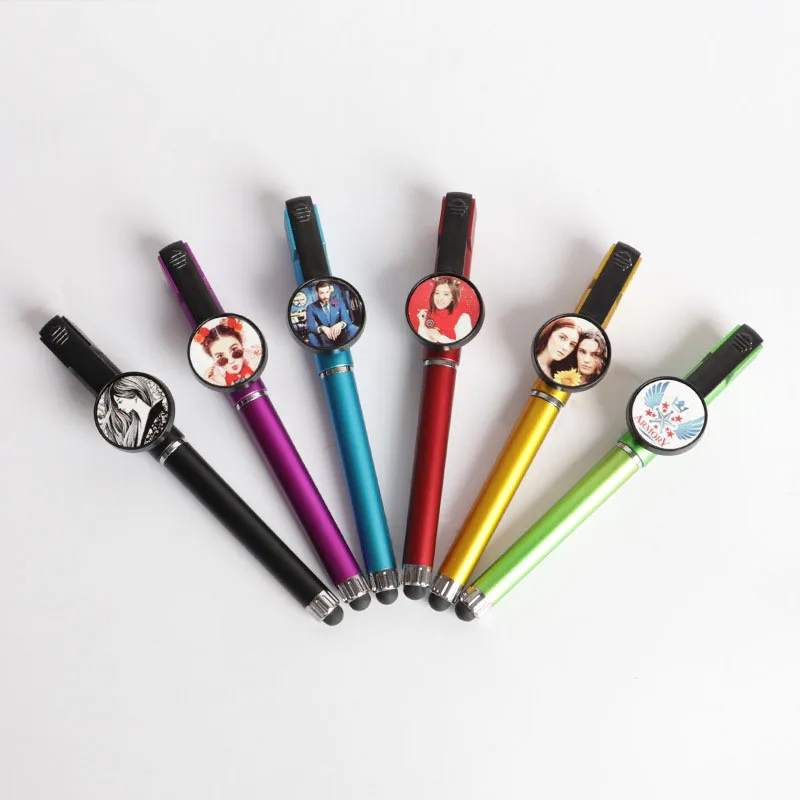 Wholesale DIY Blank Sublimation Multicolor Printed Logo Pen Advertising Custom Promotion Pen Gift
