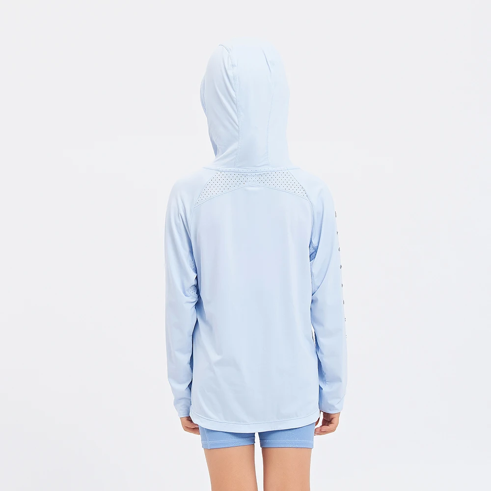 Children Water Resistant Quick Dry Mesh Uv Proof Jacket Casual Thin Breathable Uv Sun Protection Clothing for Kid
