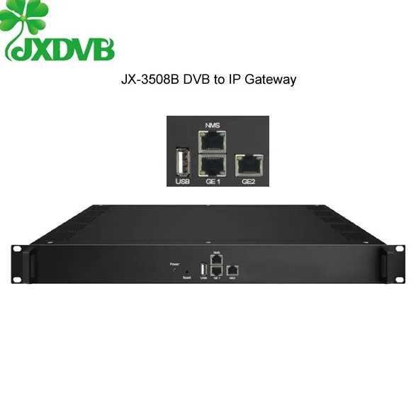 DVB-S/T/C  IPTV Decoder Descrambler 512 Channels HD Mpeg4 1080P