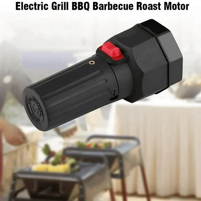 Black Barbecue Motor, Plastic BBQ Motor, Grill