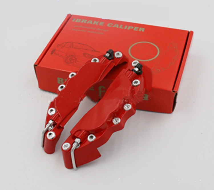 Brake Calipers Cover Aluminum Alloy Car Parts Accessories Brake Abalone Cover Metal Brake Calipers Cover Universal