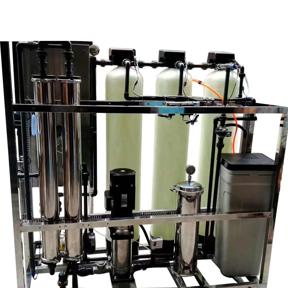 500L RO  brackish water desalination drinking water purifier machine