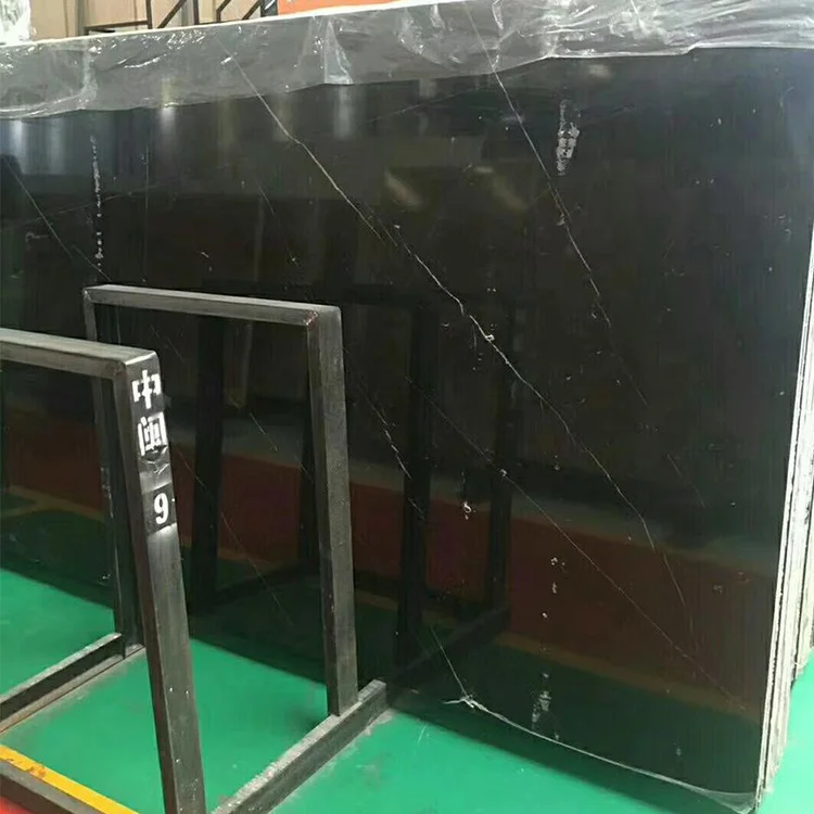 Cheap China Black Galaxy Marble Black Galaxy Tile Hot Seller