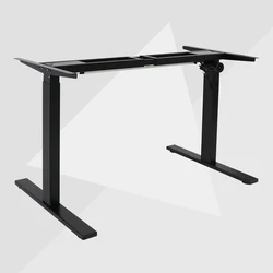 Office Ergonomic Standing Table Legs Electrical 1800 Modern Stand Up Computer Single Motor Desk Frame With Lift Mechanism
