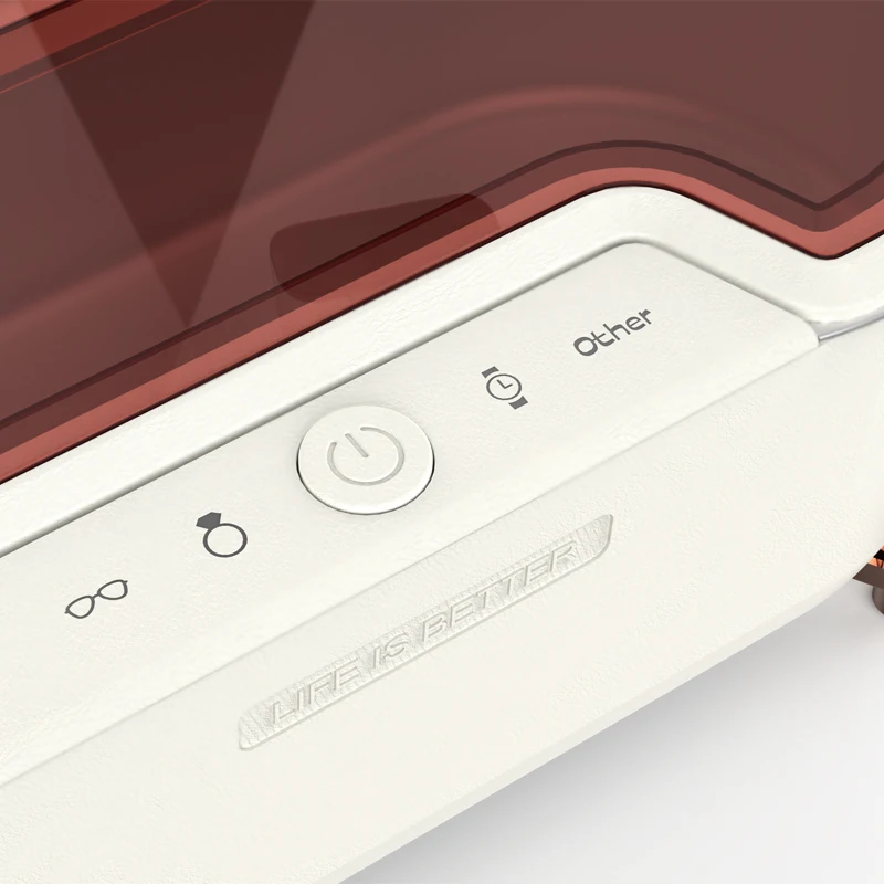 Best Ultrasonic Cleaner Portable Ultrasonic Washer Professional Ultrasonic Jewelry Cleaner 400ml For Rings Watches