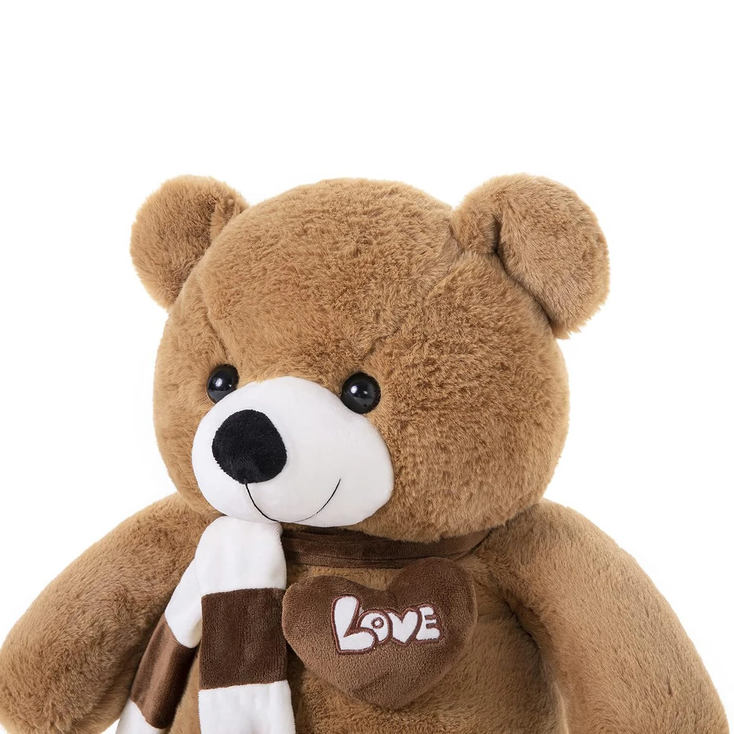 Factory Direct Giant Scarf Teddy Bear Plush Toys Soft Teddy Bear With Love Popular Birthday Valentine Gifts For Lover Friend