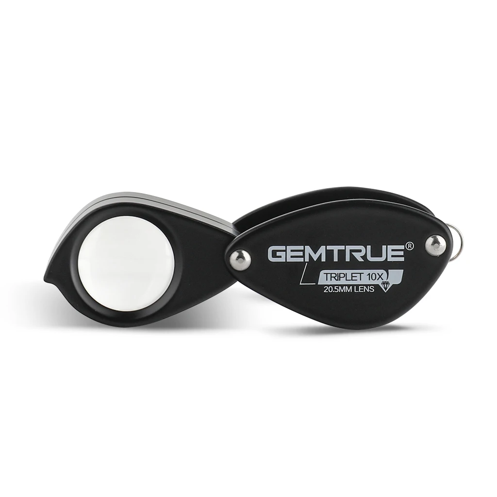 Triplet Eye Loupe Magnifier Magnifying Glass For Jewelers Diamond & Advanced Lens System Allowing Full Clarity