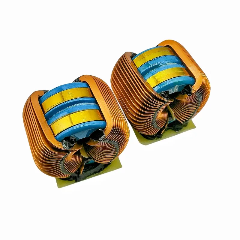 Ripple high current filter inductors 72UH to 1mh 50A to 80A flat coil new energy vertical loop power inductors
