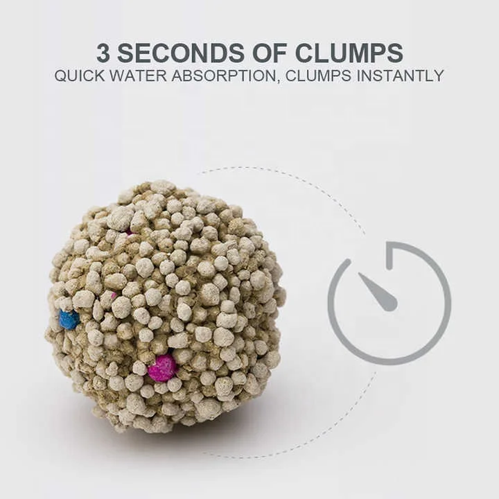 Best Professional Wholesale Clumping Strong Agglomeration Cat Bentonite Litter Cat Sand