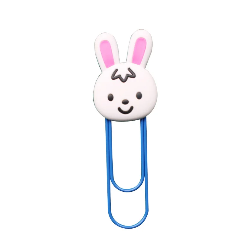 Cheap Factory Price Customized OEM Soft PVC Promotional Gifts Paper Clip