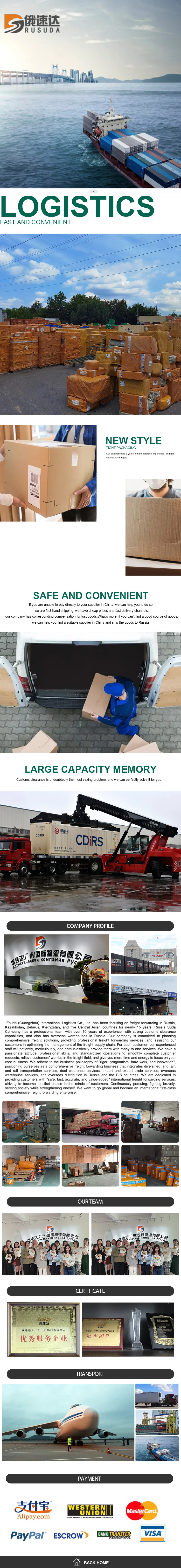 Доставка груза в Сен-Петербургбург, доставка от двери до двери, Китай, Россия, агент, доставка, ЕС