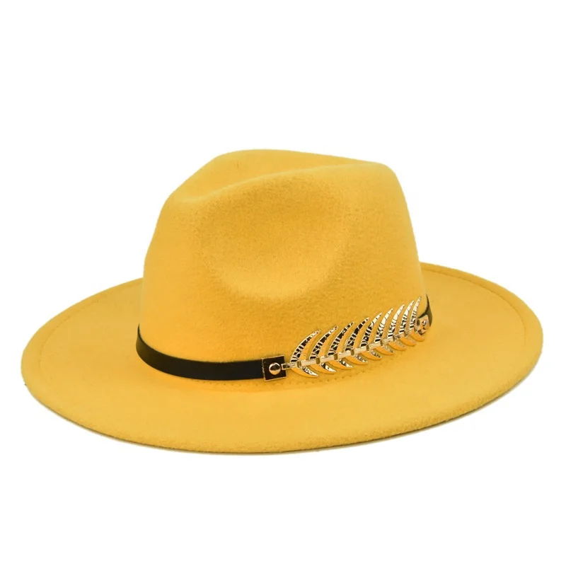 Высококачественные модные классические шерстяные фетровые шляпы для мужчин