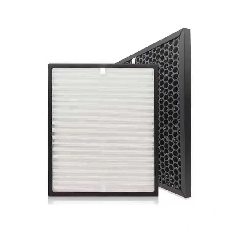 High Quality Custom Size H13 H14 Composite Filter Activated Carbon HEPA Air Filter for Air Purifier