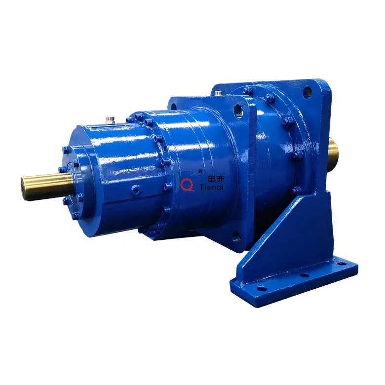 TIANQI Helical Bevel Cycloidal gear Planetary speed reducer hydraulic electric motor reductor gearbox