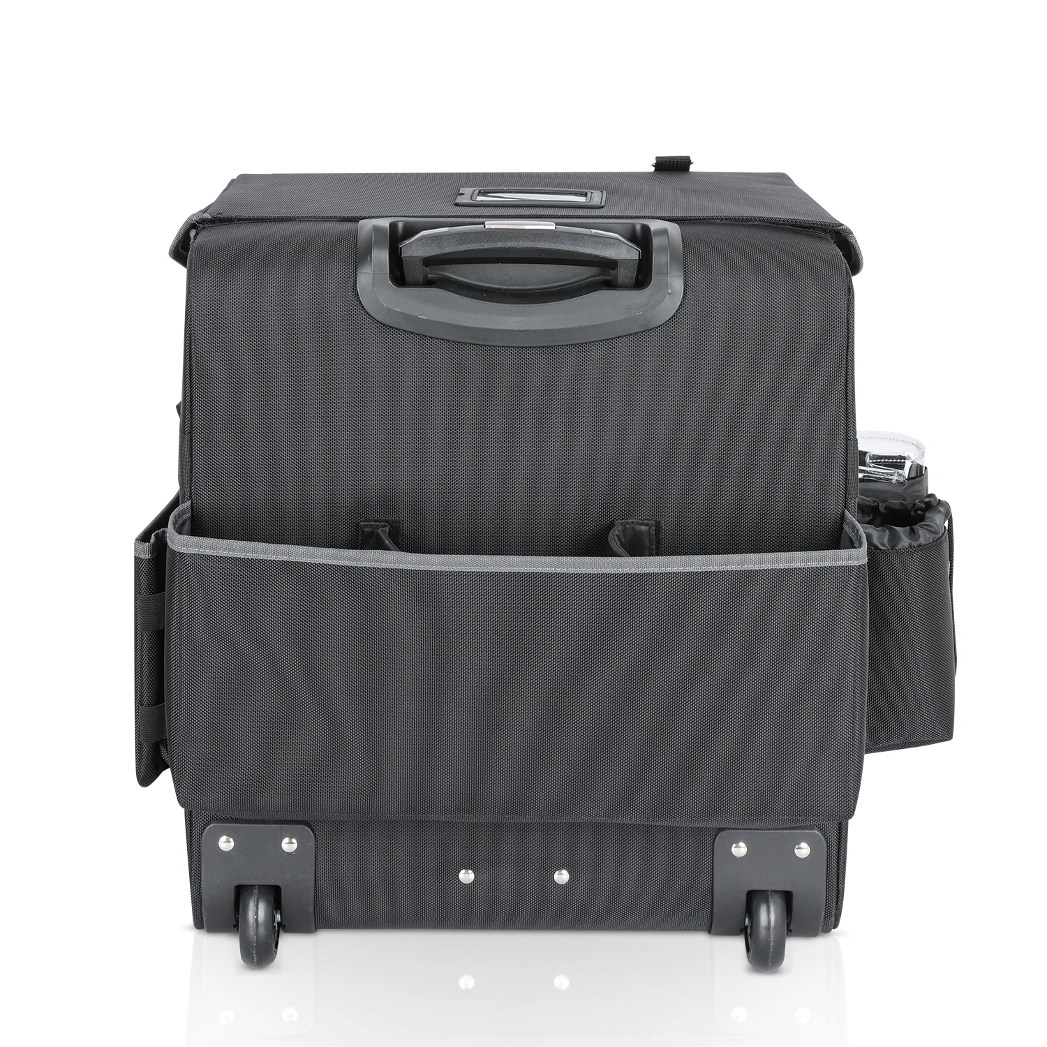 DSLR SLR Water-resistant and Shockproof Wheeled Photographer Camera Bag YCW 2-in-1 Rolling Camera Backpack Trolley Case