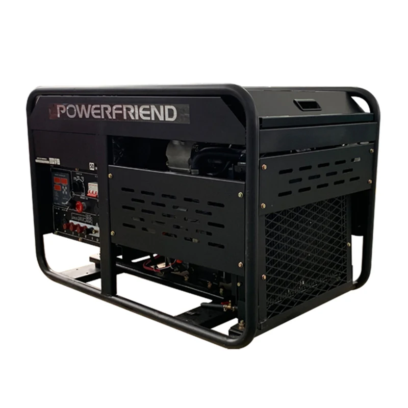 Дизельный генератор с 2 цилиндрическими двигателями, мощность воздушного охлаждения 10 кВт 12 кВА 12 кВА