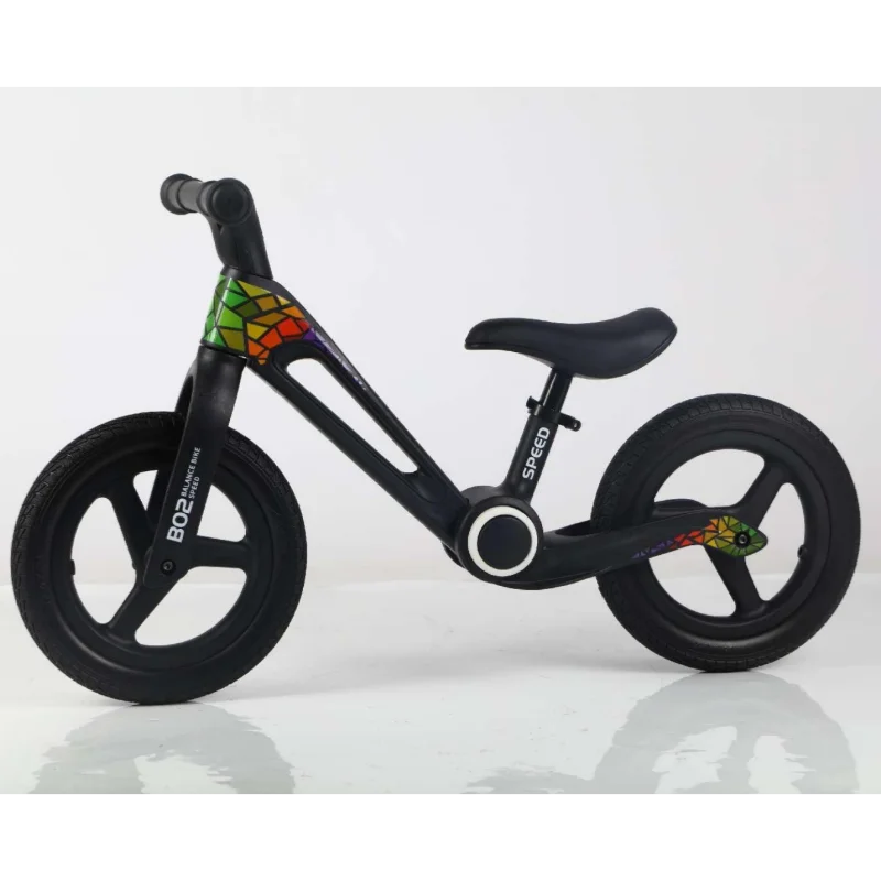 new high quality nylon plastic foldable kids bicycle Baby Walker Balance Bike Children Bicycle Scooter for outdoor sports