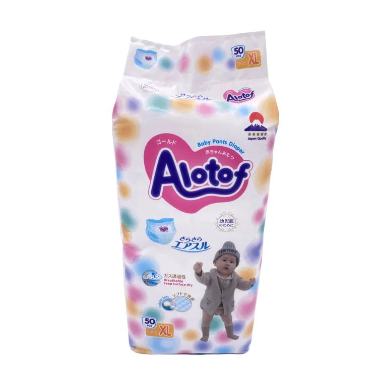 ALOTOF Couche Bebe Descartavel Sweety Baby Disposable Diaper Pant Nappies Pampering Baby Diapers For Children