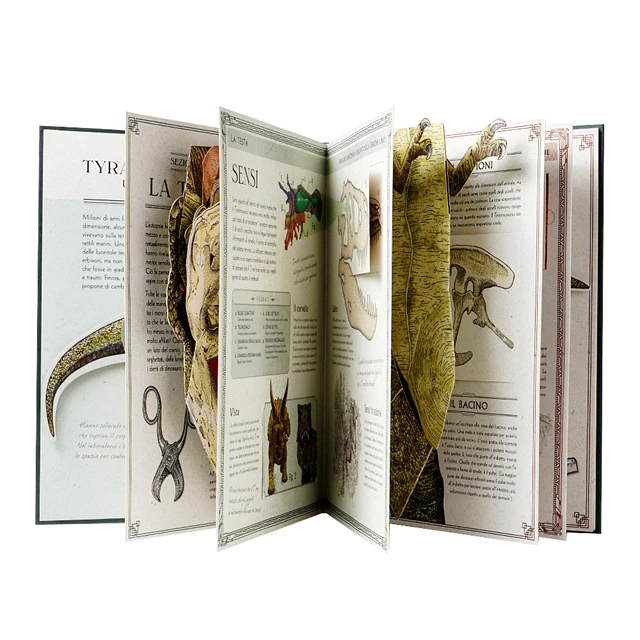 Cartoon Book  Pop Up Books For Children Kids Toddle Preschool Students 3D book Printing Service